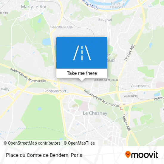 Place du Comte de Bendern map