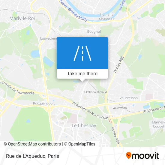 Rue de L'Aqueduc map