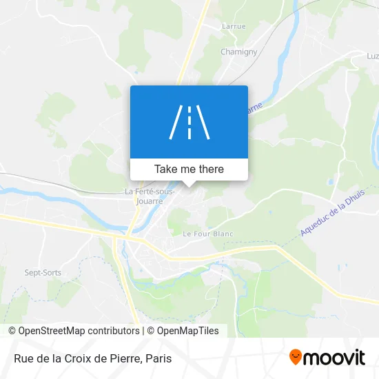 Rue de la Croix de Pierre map