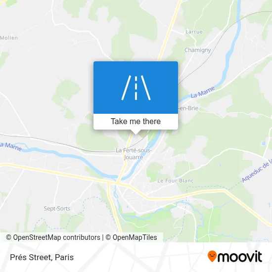 Rue Des Prés map