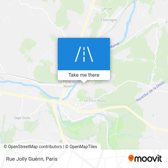 Rue Jolly Guérin map
