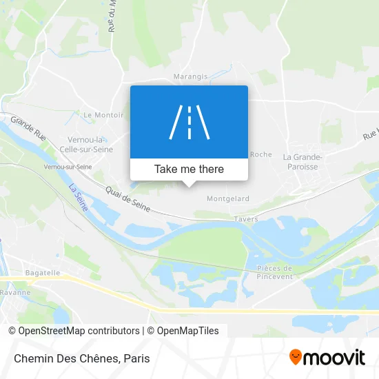 Chemin Des Chênes map