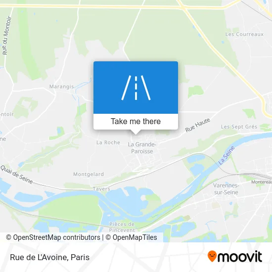 Rue de L'Avoine map