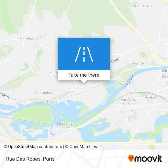 Rue Des Roses map