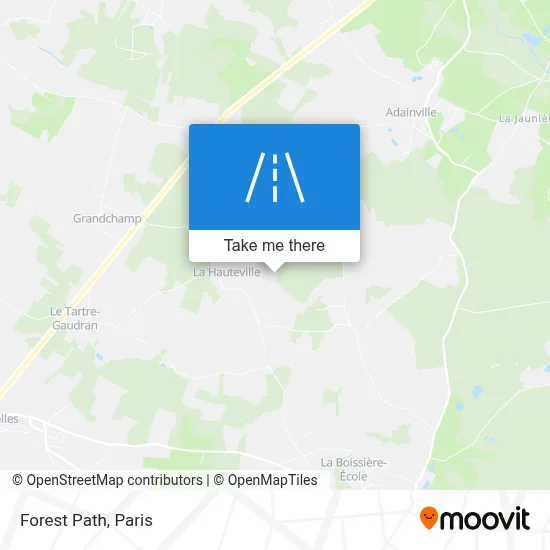 Chemin de la Forêt map