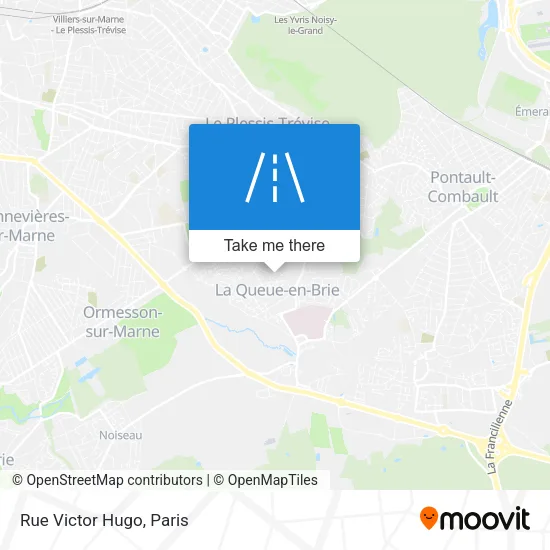 Rue Victor Hugo map