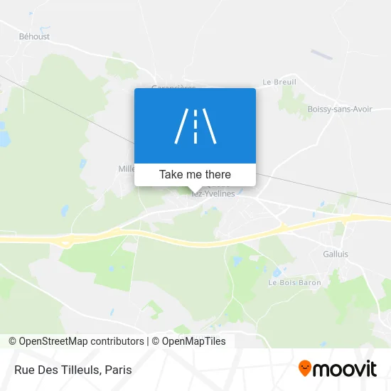 Rue Des Tilleuls map