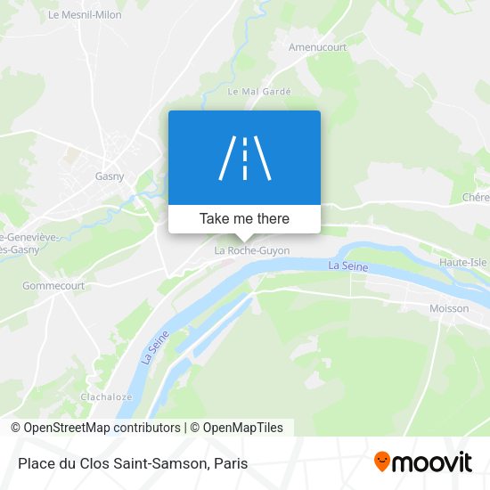 Place du Clos Saint-Samson map