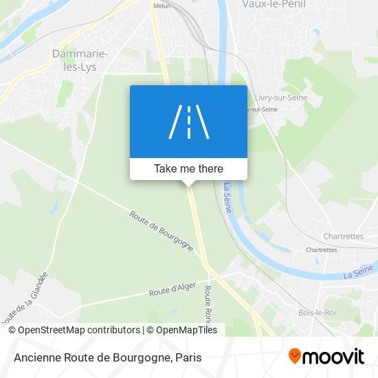 Ancienne Route De Bourgogne map