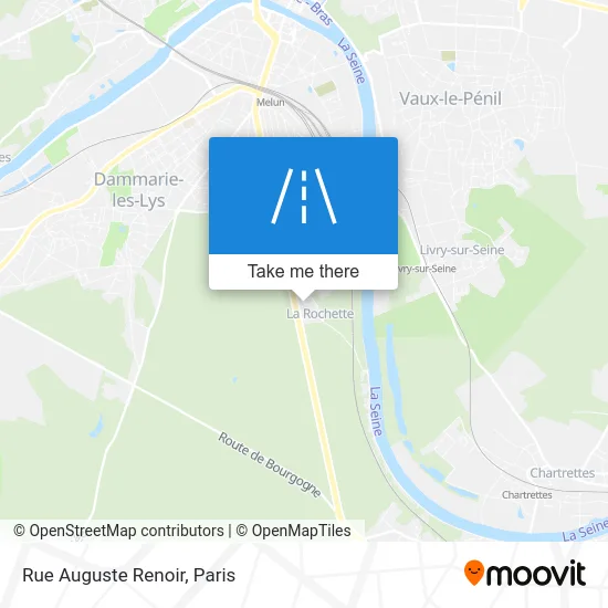 Rue Auguste Renoir map