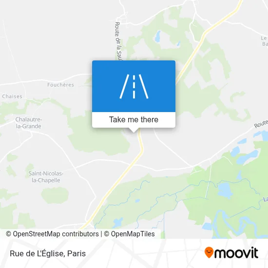Rue De L'Église map