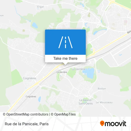 Rue de la Panicale map