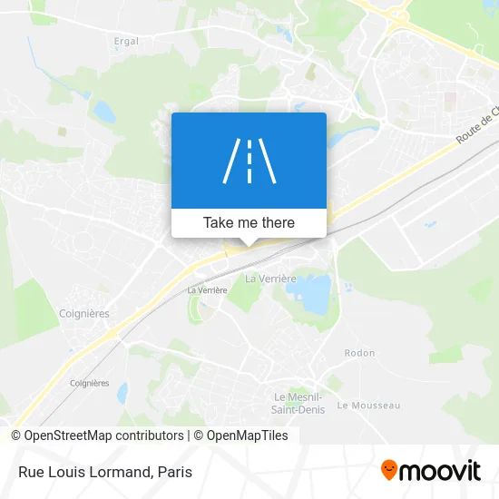 Rue Louis Lormand map