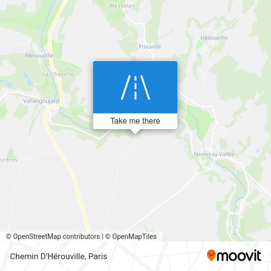 Chemin D'Hérouville map