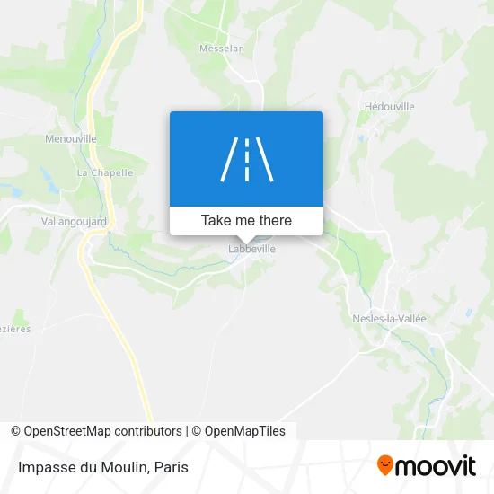 Mapa Impasse du Moulin