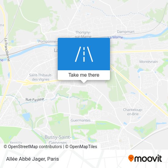 Allée Abbé Jager map