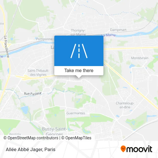 Allée Abbé Jager map