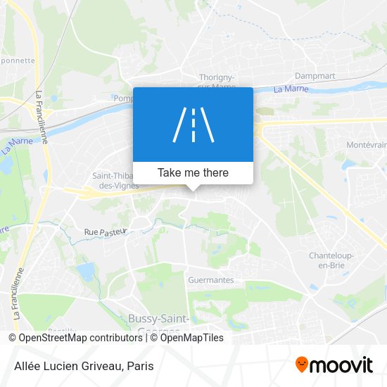 Allée Lucien Griveau map