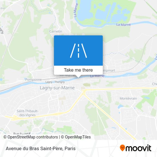 Avenue du Bras Saint-Père map