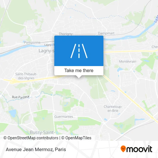 Avenue Jean Mermoz map