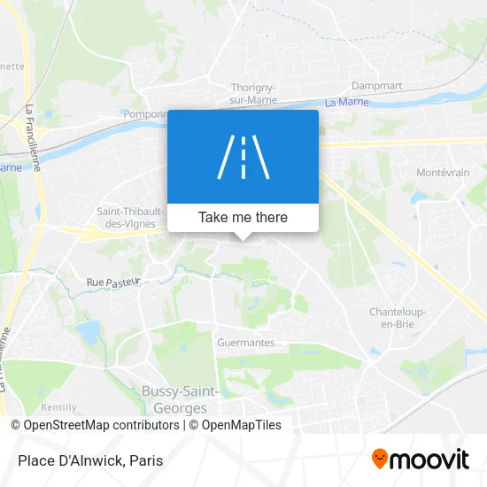 Place D'Alnwick map