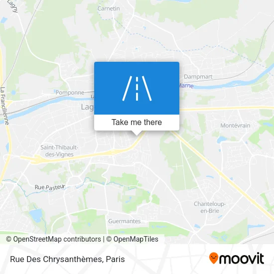 Rue Des Chrysanthèmes map