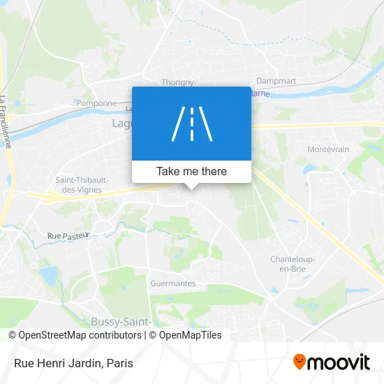 Rue Henri Jardin map