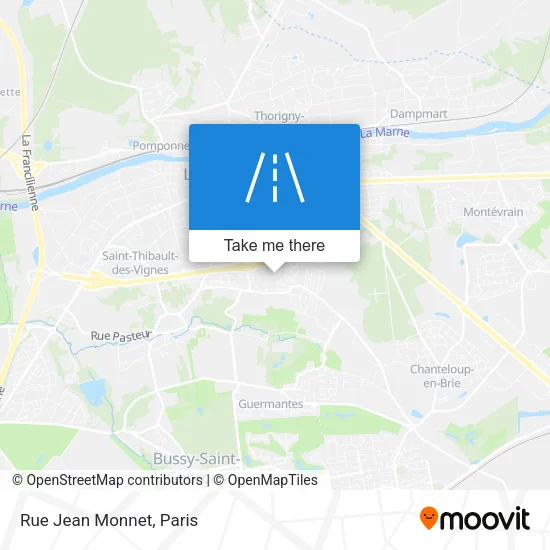 Rue Jean Monnet map