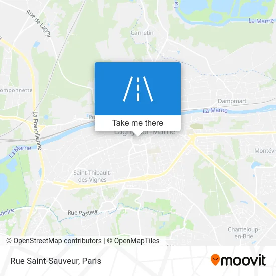 Rue Saint-Sauveur map