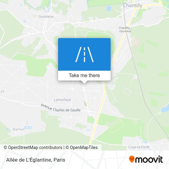 Allée de L'Églantine map