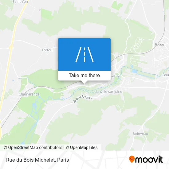 Rue du Bois Michelet map