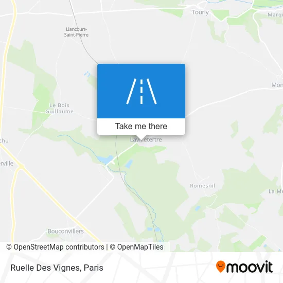 Ruelle Des Vignes map