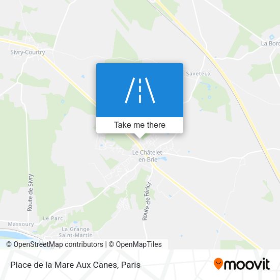 Place de la Mare Aux Canes map