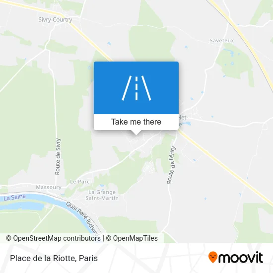 Place de la Riotte map