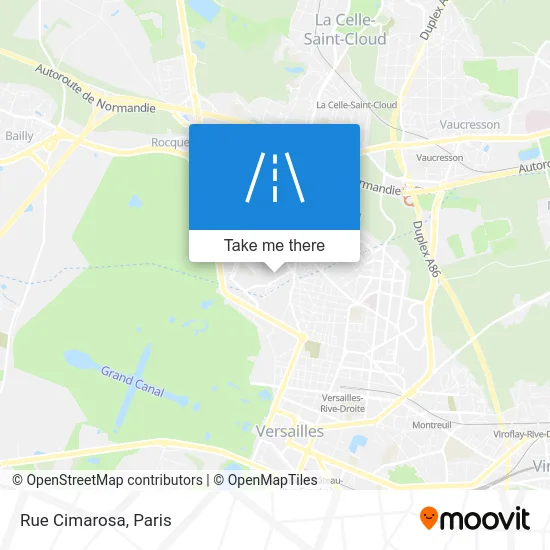 Rue Cimarosa map