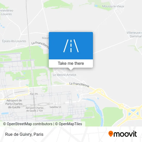 Rue de Guivry map