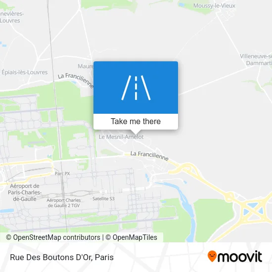 Rue Des Boutons D'Or map
