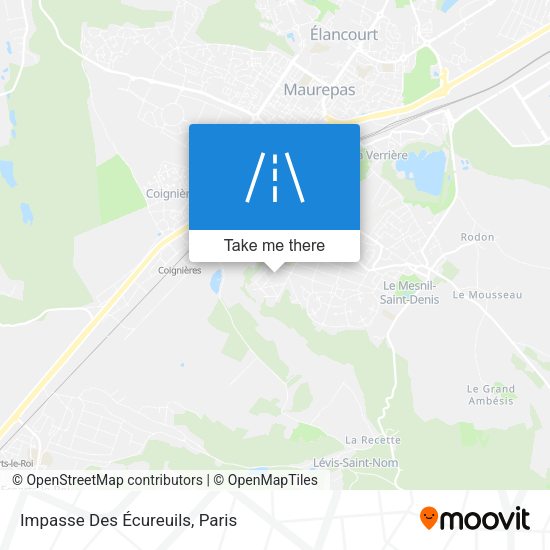 Impasse Des Écureuils map