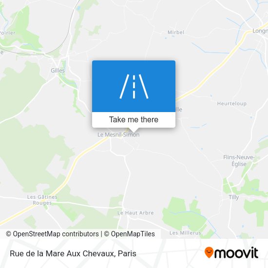 Rue de la Mare Aux Chevaux map