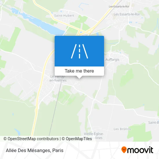 Allée Des Mésanges map