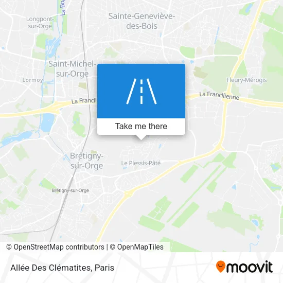 Allée Des Clématites map