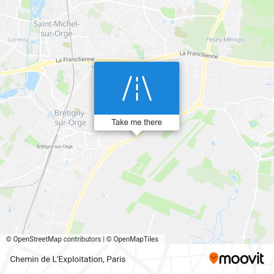 Chemin de L'Exploitation map