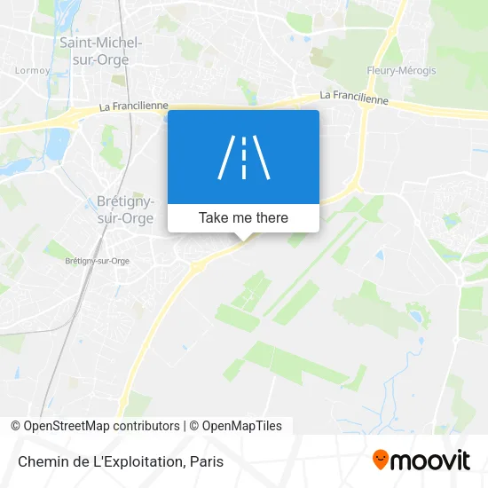 Chemin de L'Exploitation map