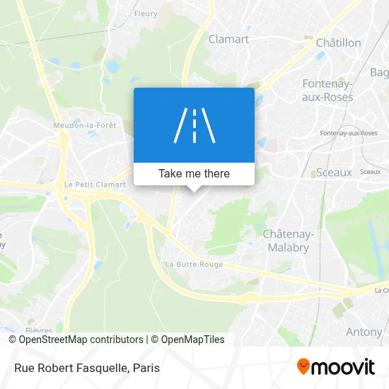 Rue Robert Fasquelle map