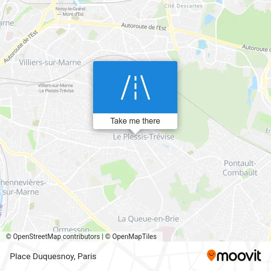 Place Duquesnoy map