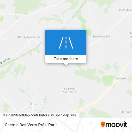Chemin Des Verts Prés map