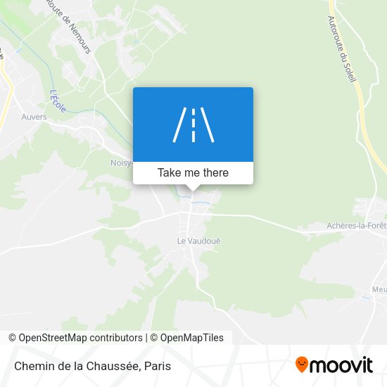 Chemin de la Chaussée map