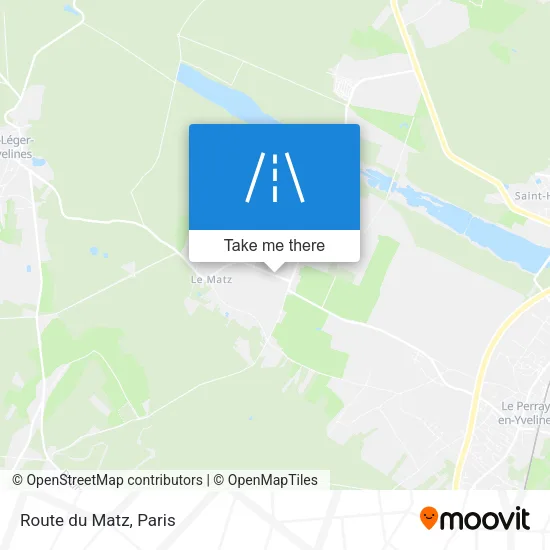 Route du Matz map