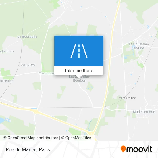 Rue de Marles map