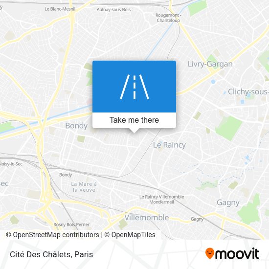 Cité Des Châlets map